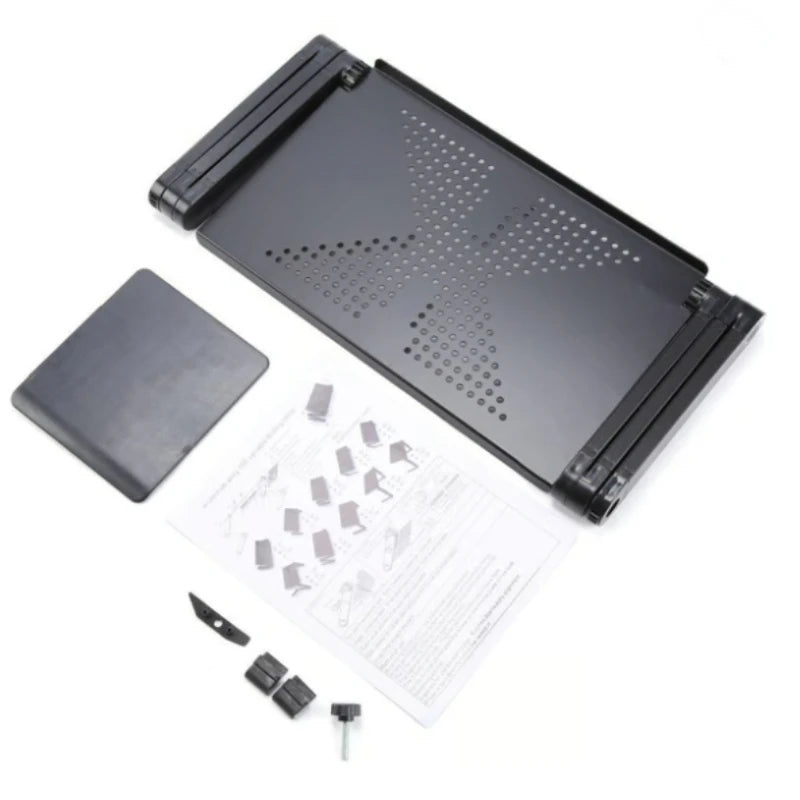 Adjustable Foldable Laptop Stand with Vented Table